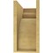 Ekena Millwork 8"W x 16"D x 16"H Classic Yorktown Rough Cedar Woodgrain TimberThane Corbel, Primed Tan CORUR08X16X16YORRCPR - alternate 4